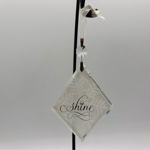 Hallmark Keepsake Dated 2012 Beautiful You Christmas Tree Ornament Glass